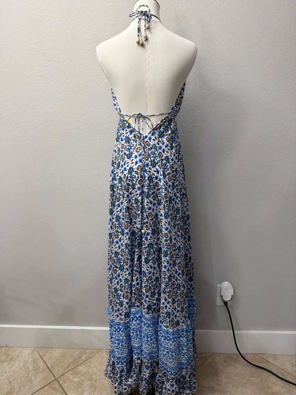 Roller Rabbit Marble Lois Maxi Dress S - Picture 2 of 4
